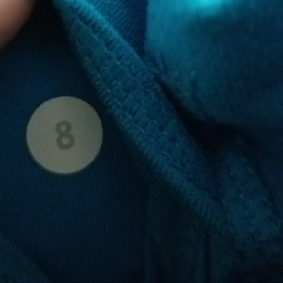 Lululemon Black & Blue Luon Low Rise Astro Pants - Picture 4 of 5